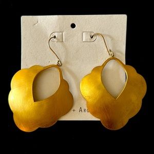 NWT Gorgeous Aureus + Argent Statement Earrings